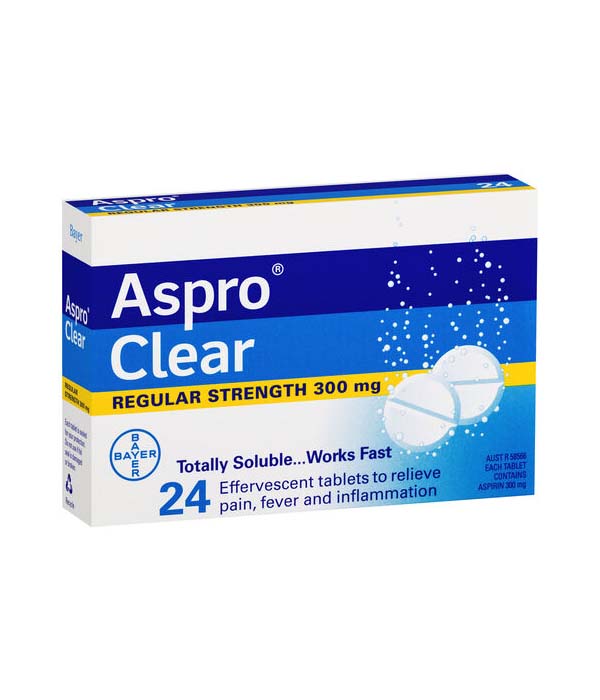 Aspro Clear 300mg 24tabs