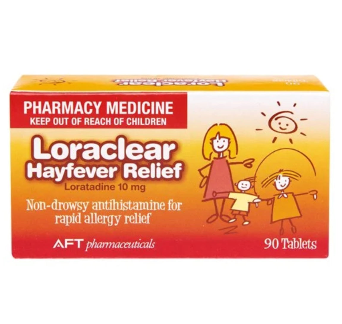 LORACLEAR Hayfever 10mg 90s