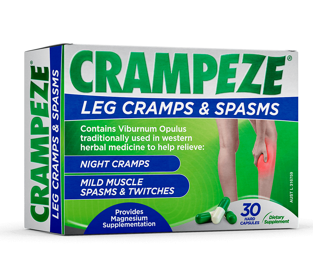 CRAMPEZE Leg Cramps &Spasm 30cap