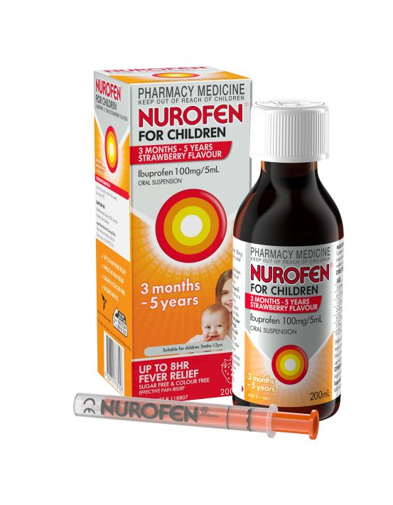 NUROFEN Child 3mth-5yr Strwb 200ml