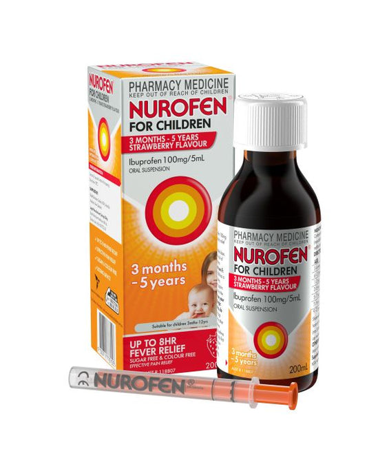 NUROFEN Child Liq. Strawberry 200ml