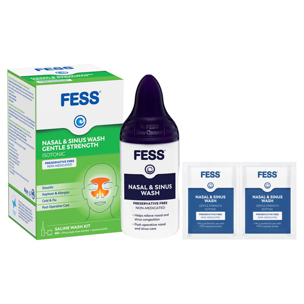 FESS Sinu Cleanse Daily Wash Kit 60s