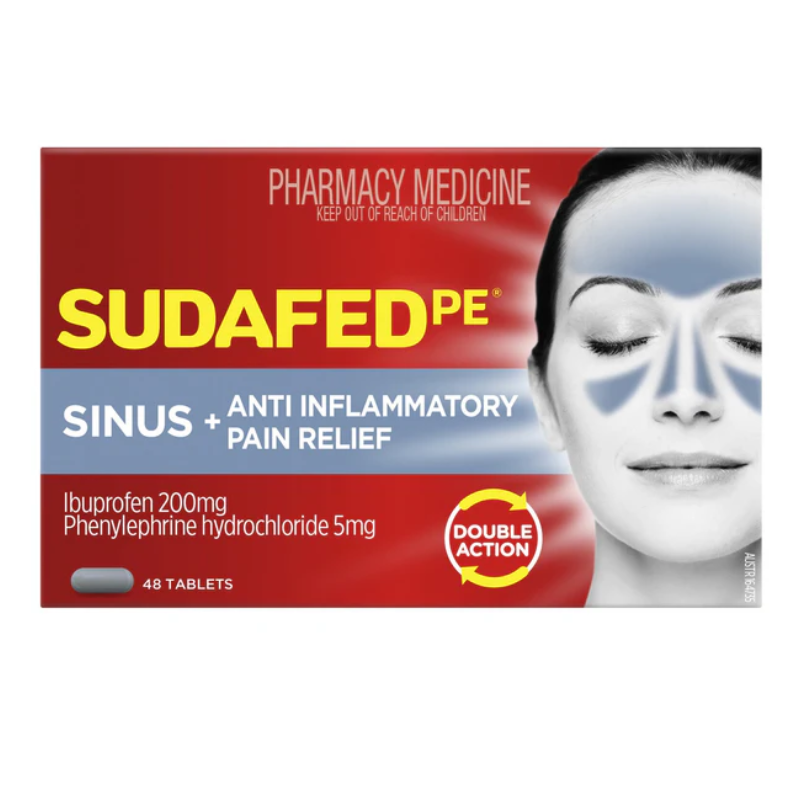 SUDAFED PE Sinus Anti-Inflam. 48s