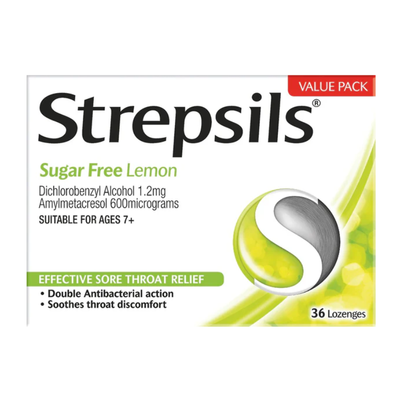 STREPSILS Lemon S/Free 36pk