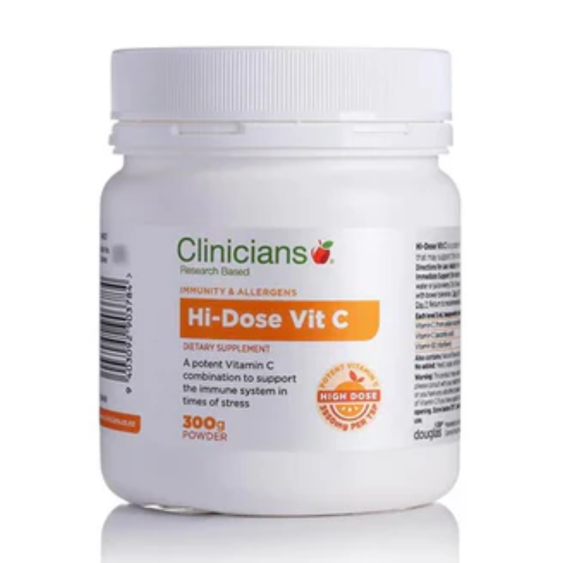 CLINIC. Hi-Dose Vit C Powder 300g