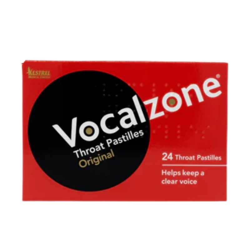 VOCALZONE Throat Pastilles 24pk