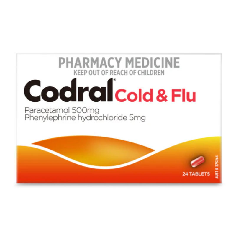 Codral Cold and Flu Tablets 24s