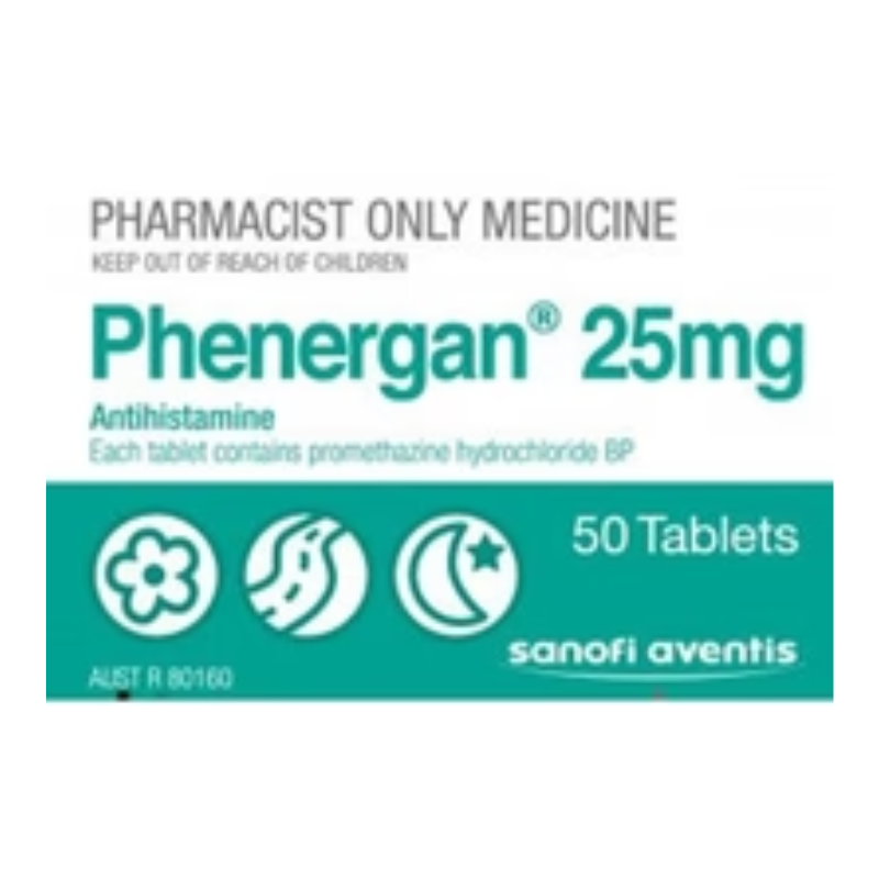 PHENERGAN Tablets 25mg 50s