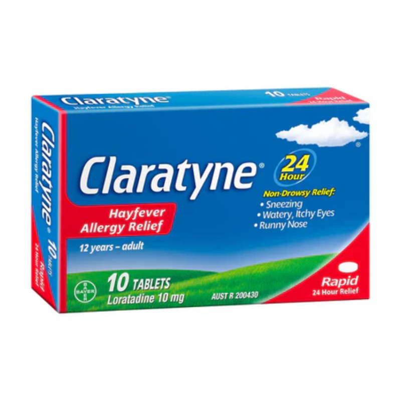 Claratyne Tabs 10mg x 10 SRP