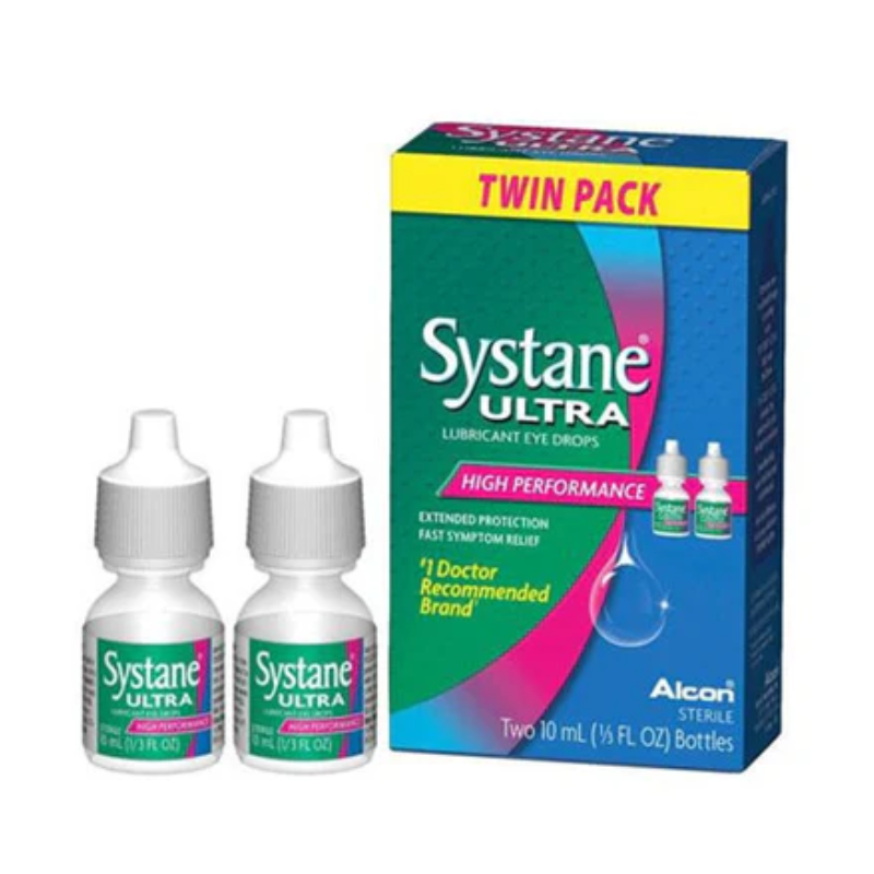 Systane Ultra Eye Drops 10ml 2pk