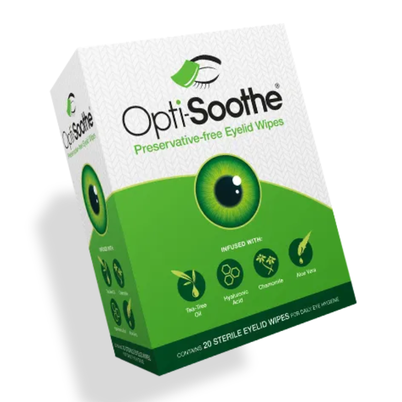 Opti-Soothe EYELID WIPES 20s