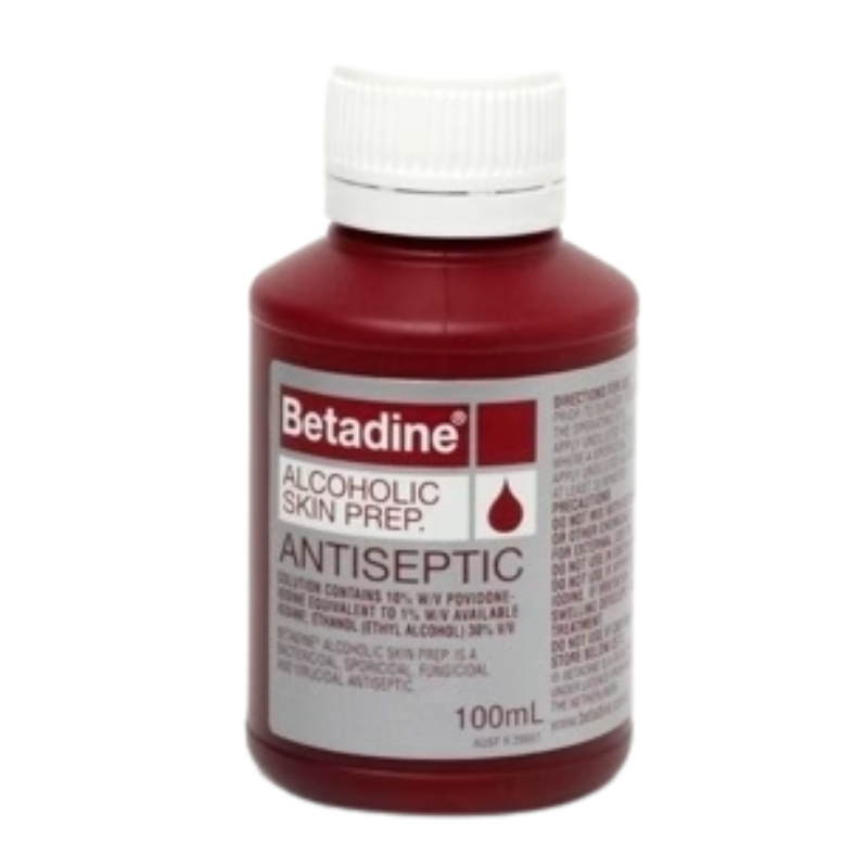 BETADINE Alcoholic Skin Prep 100ml