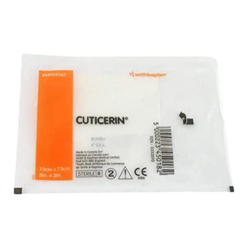 CUTICERIN Gauze 7.5x7.5cm Box SINGLE