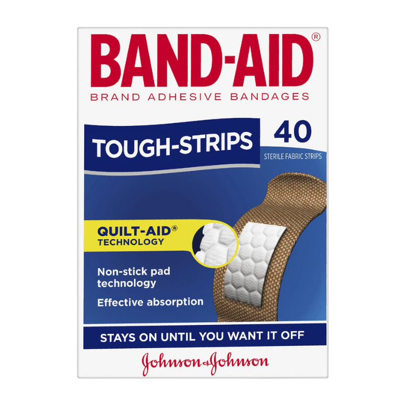 BANDAID Tough Strips Regular 40