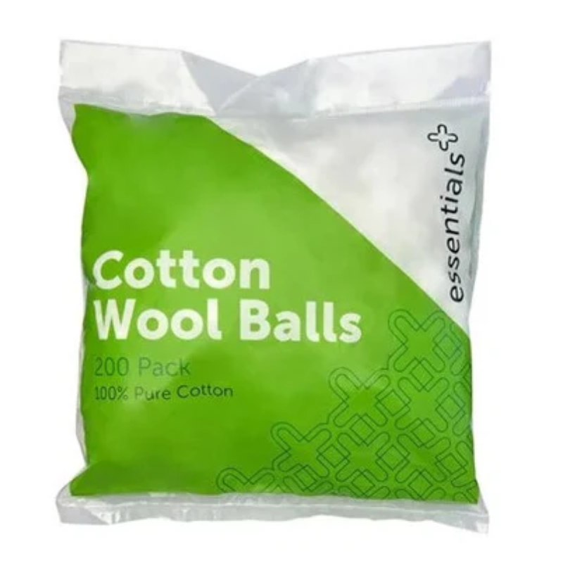 ESSENTIALS Cotton Balls 200pk
