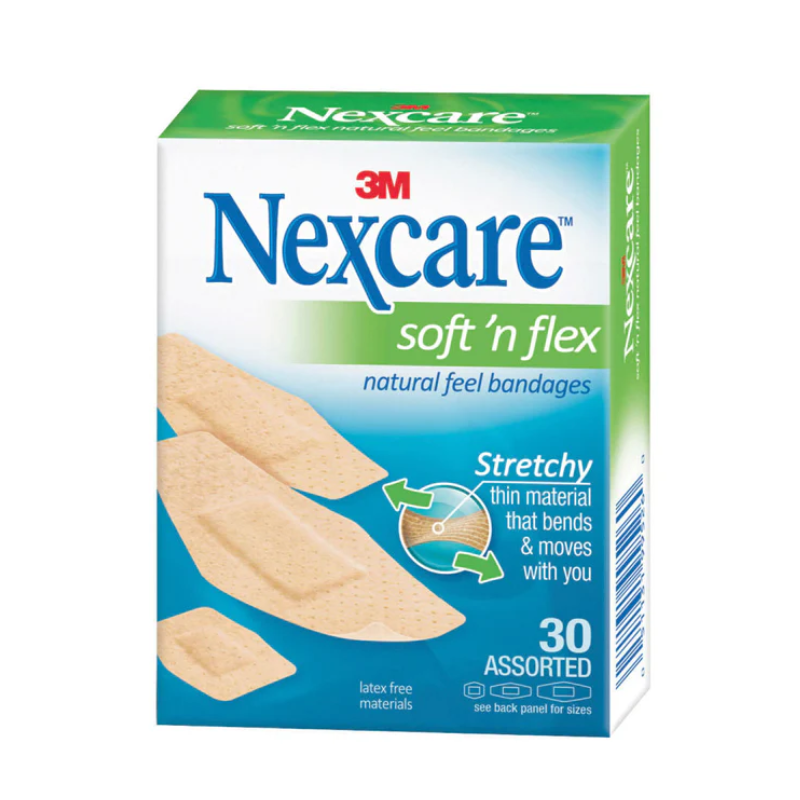 N/C Soft N Flex Bandage Asst 30pk