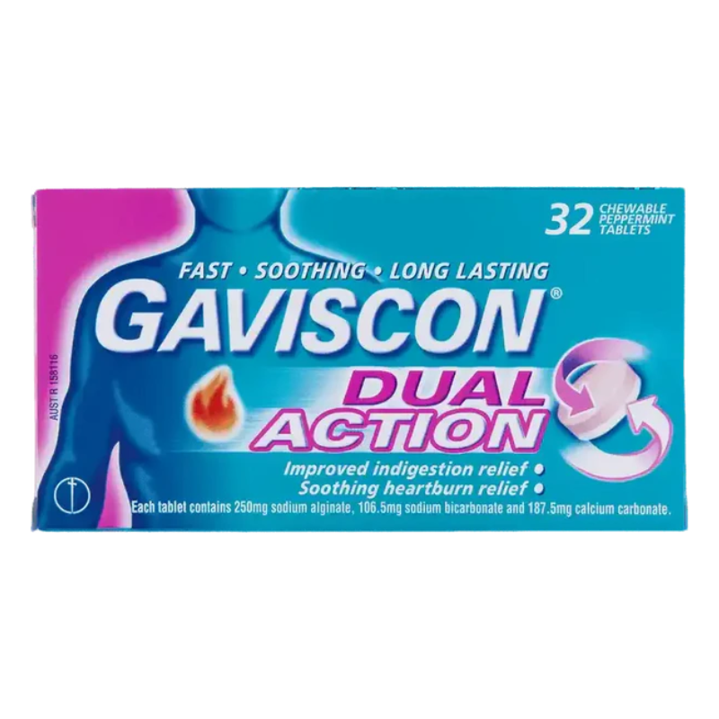 GAVISCON Dual Action Tablets 32s
