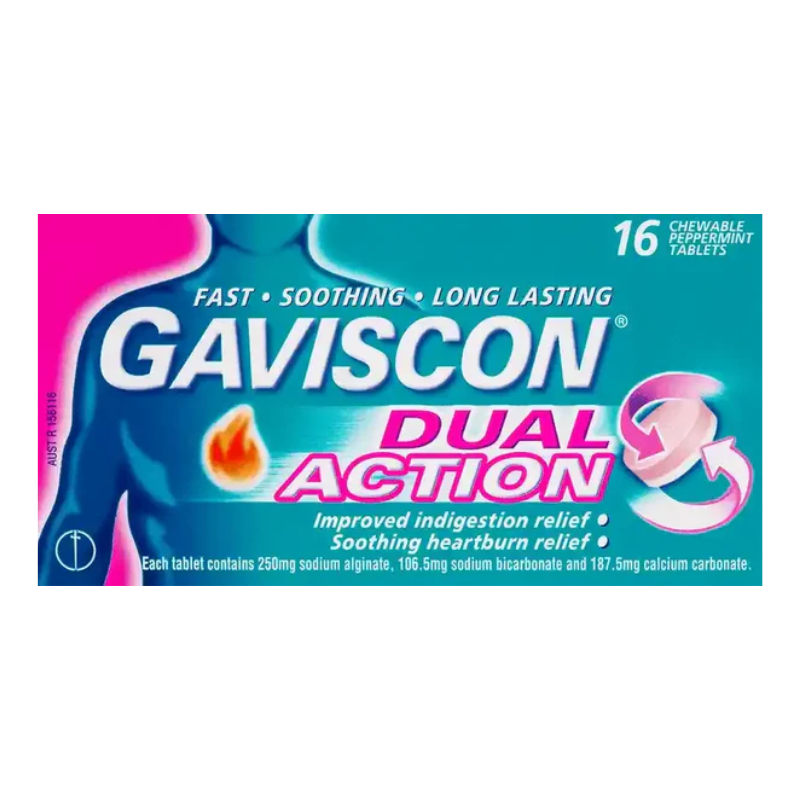 GAVISCON Dual Action Tablets 16s