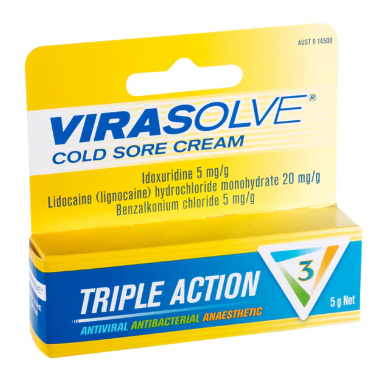 VIRASOLVE Cold Sore Cr. 5g