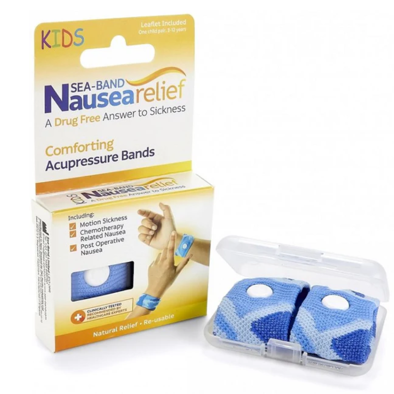 SEA BAND Child Bracelet Blue 1pr