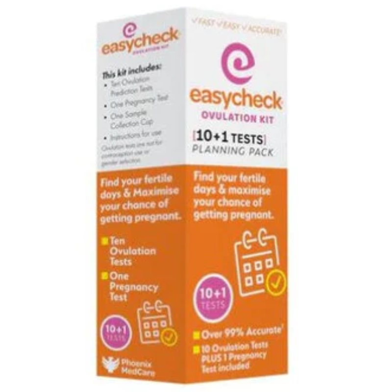 EASYCHECK Ovulation Kit 11pk Orange