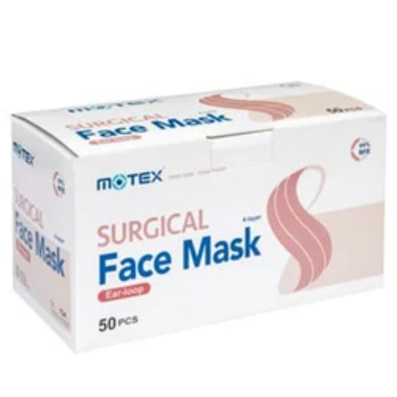 MOTEX Surgical Mask 4ply Blue 50pk