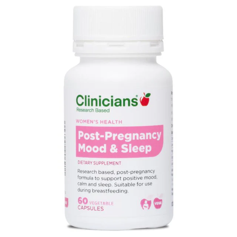 CLINIC. Post Preg Mood&Slp Caps 60s