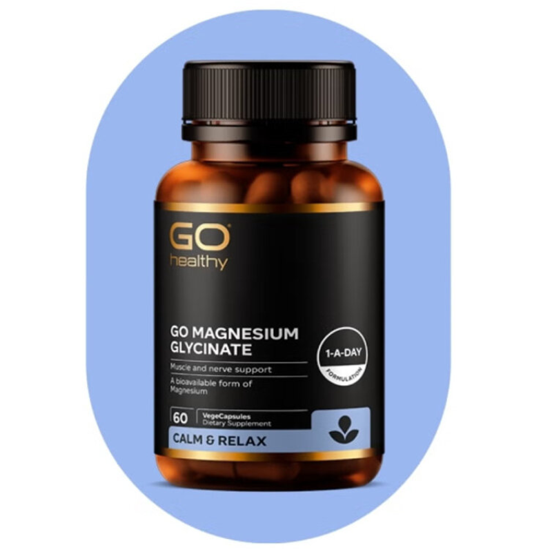 GO Magnesium Glycinate VCaps 60s