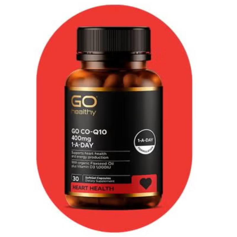 GO CoQ10 400mg 1-A-Day 100caps