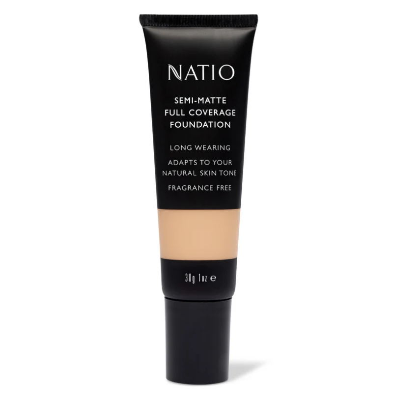NATIO Semi Mat Full Cov Fnd Hnut 30g