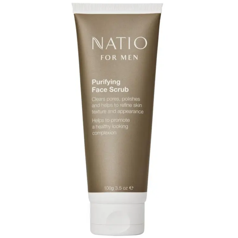 NATIO Men Purifying Face Scrub 100g