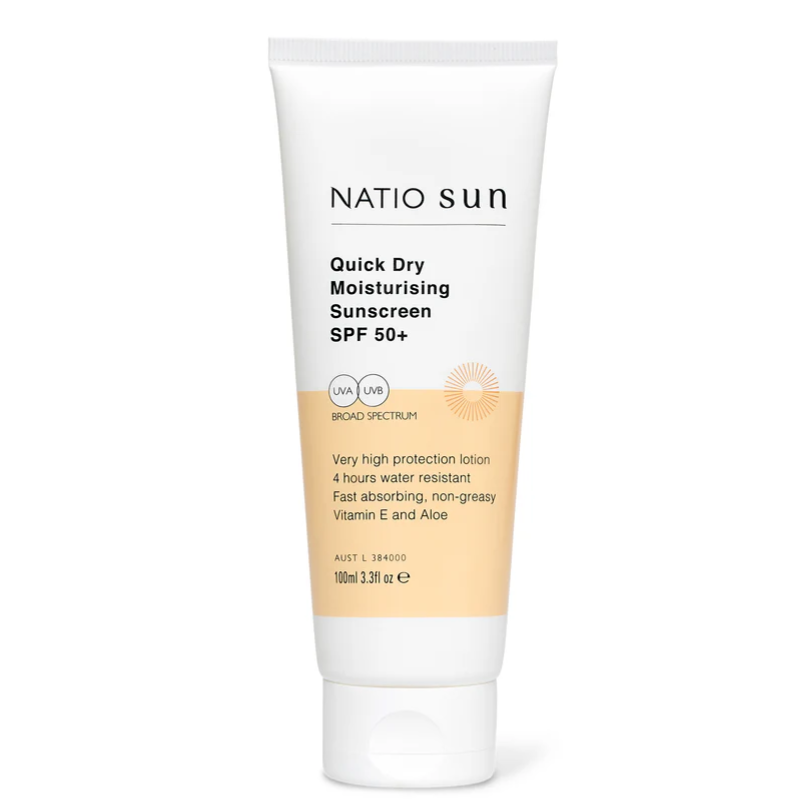NATIO Quick Dry Moist SPF50+ 200ml