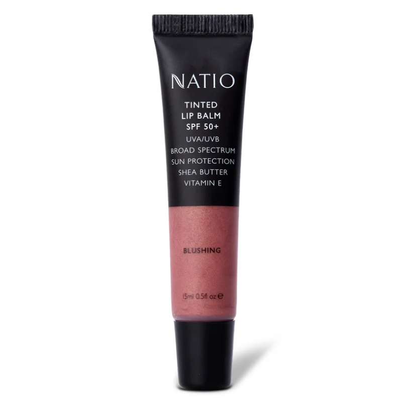 NATIO Tinted L/B SPF50+ Blush 15ml
