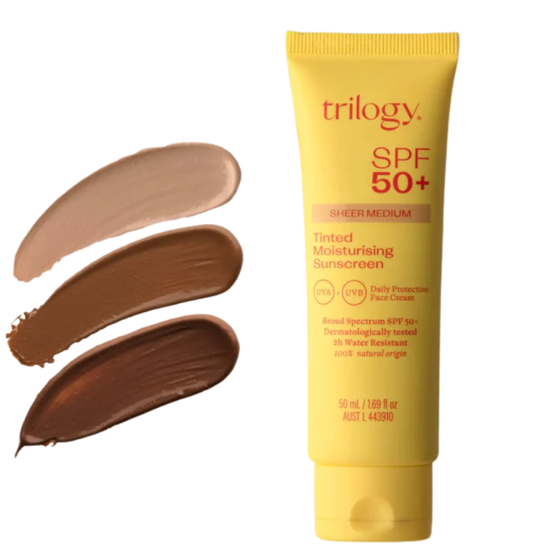 TRILOGY SPF50+ ST Moist S/Sc Med50ml