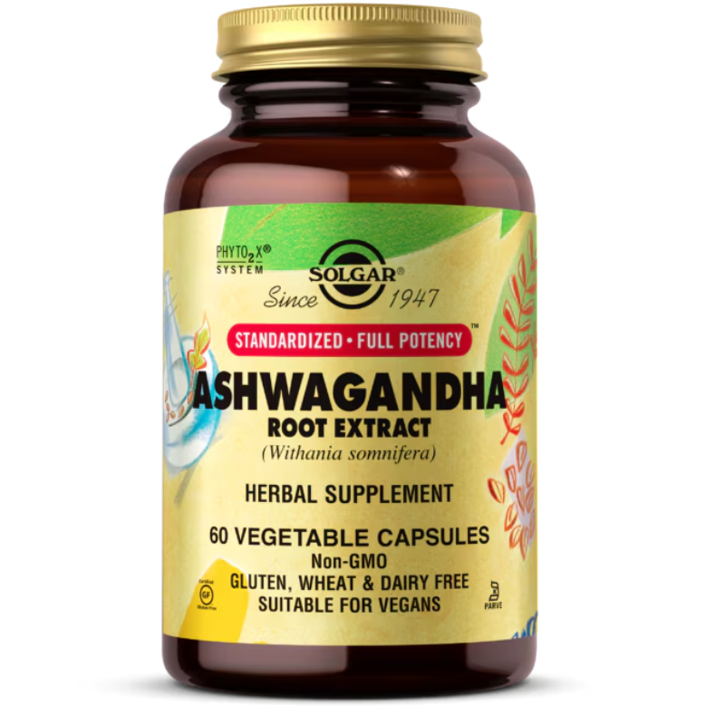 SOLGAR Ashwagandha Root Ext VCaps60s