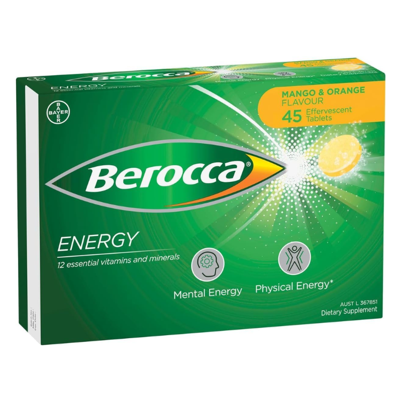 BEROCCA Enrgy Mang&Orng Eff Tabs 15s