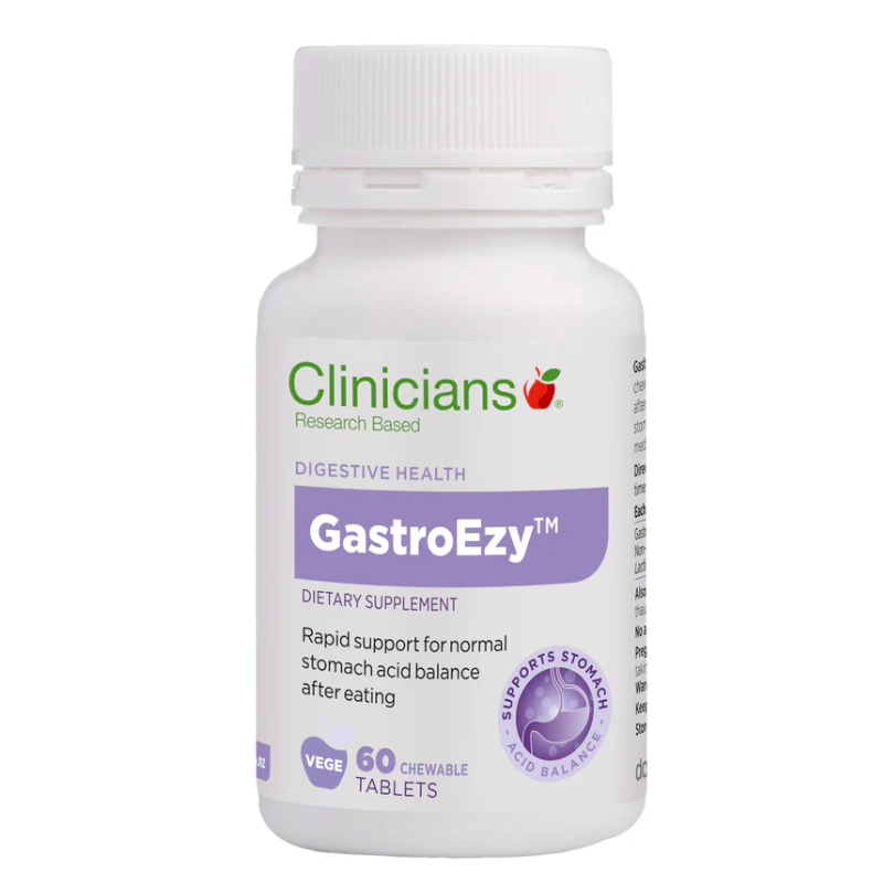 CLINIC. GastroEzy Chewable Tabs 60s