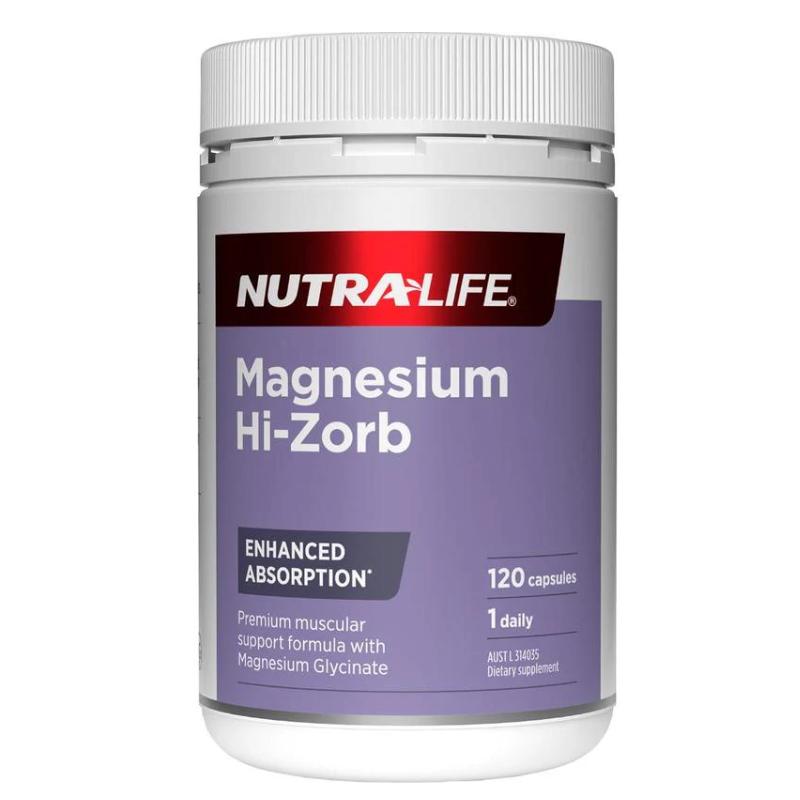 NL Magnesium Hi-Zorb 120s