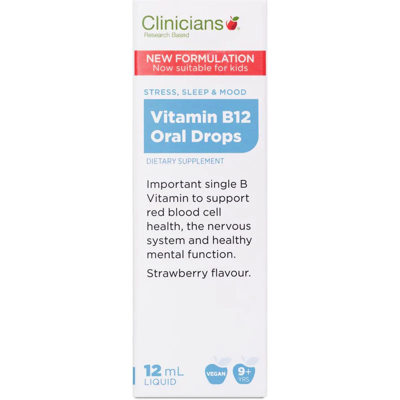 CLINIC. Vit. B12 Oral drops 12ml