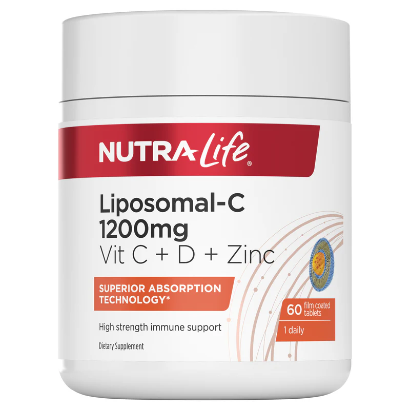 NL Liposomal-C 1200 C+Zinc+D 60tabs