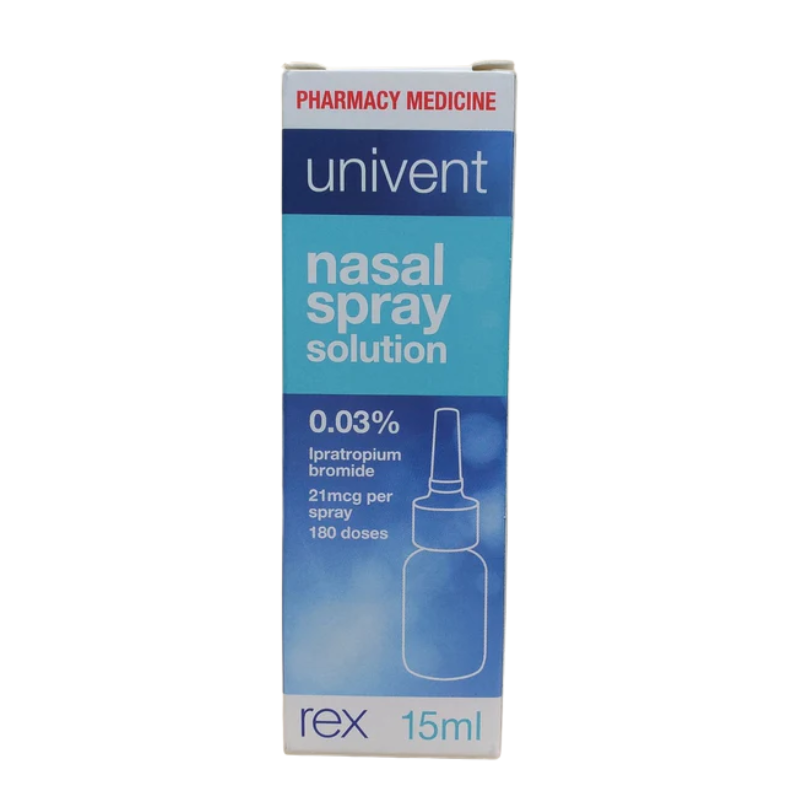 UNIVENT Nasal Spray 15ml REX