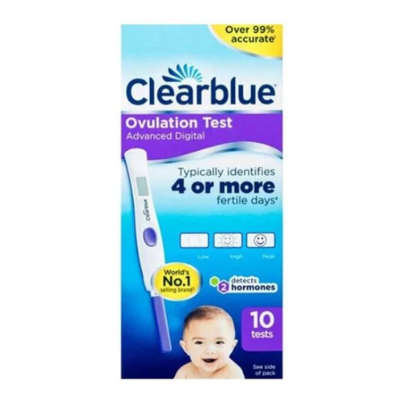 CLEARBLUE Dig. ADV Ovulation DH 10pk