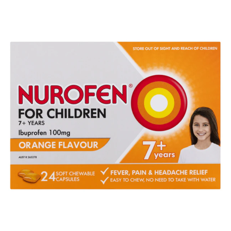 NUROFEN Child 7+ Chew. Orange 24s