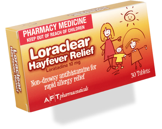 LORACLEAR Hayfever 10mg 30 tabs