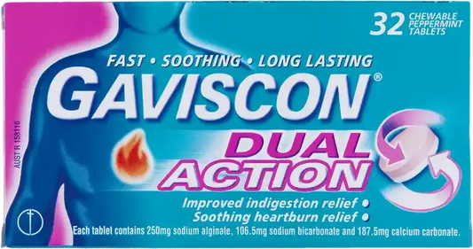 GAVISCON Dual Action Tablets 32s