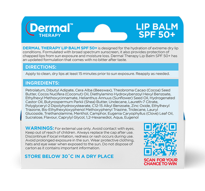 DERMAL THERAPY Lip Balm SPF50+ 10g