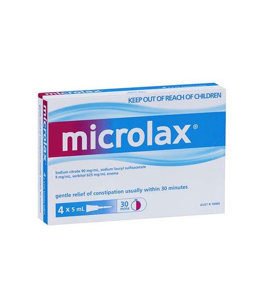 MICROLAX ENEMA OTC 4X5ML