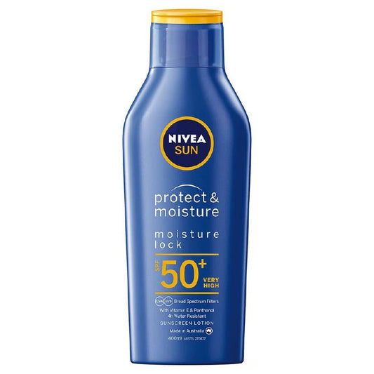 NIVEA Sun Moist Lotion SPF50+ 400ml