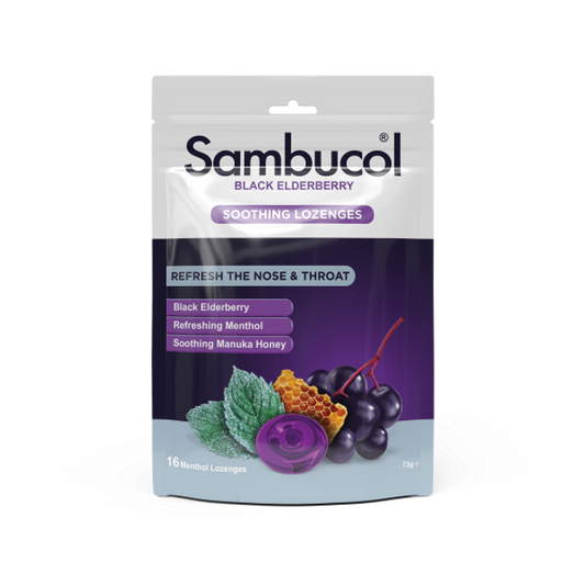 Sambucol Soothing Throat Loz 16s