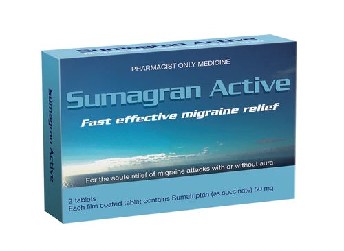 SUMAGRAN Active 50mg Tab 2Pk